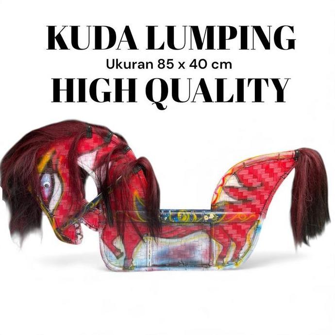 KUDA LUMPING HIGH QUALITY HALUS RAMBUT WIK / KUDA LUMPING HALUS, TEBAL BERKWALITAS UKURAN 8540