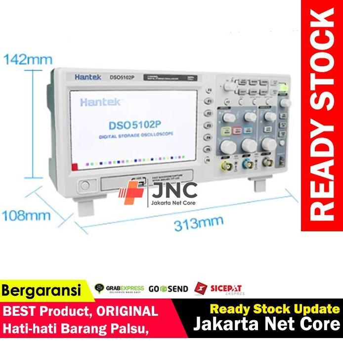 Oscilloscope HANTEK DSO5102P 2 Channel Osiloskop Digital ORIGINAL