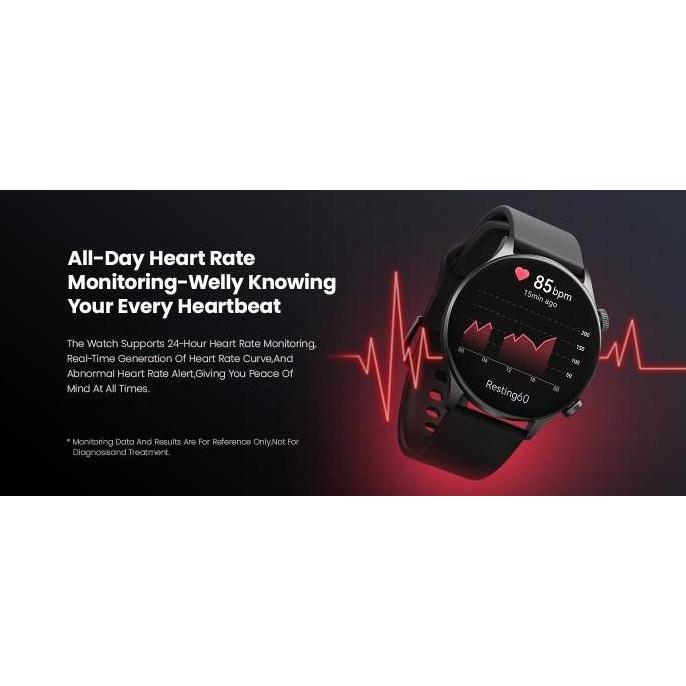 Thebest- Haylou Solar Plus RT3 Smartwatch AMOLED display 105 Sport Modes Watch