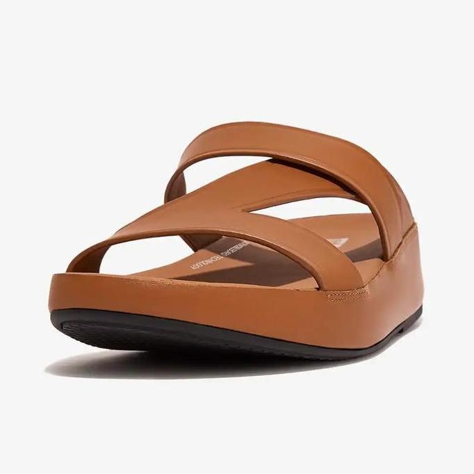 Ready Fitflop Samel Original Men's Leather Slide GF4-592 - Light Tan