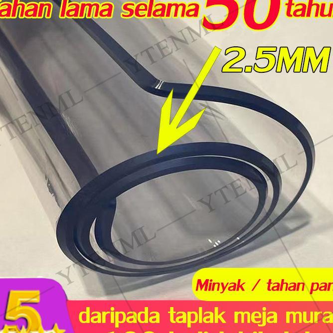 Dikirim Dari Jakarta- CodHigh Qualitytaplak Meja Transparan Taplak Meja Makan Pvc Transparan Sangat 