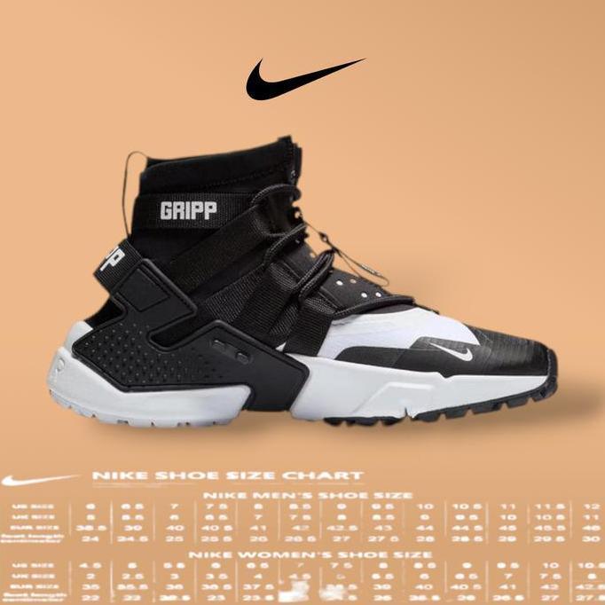 Ready Nike Air Huarache Gripp 'Black White' AO1730-005