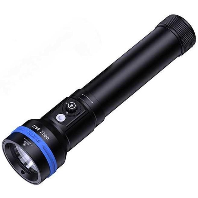 LETTER1 Senter Khusus Diving Selam LED CREE XHP50.2 2500 Lumens Gagang Panjang