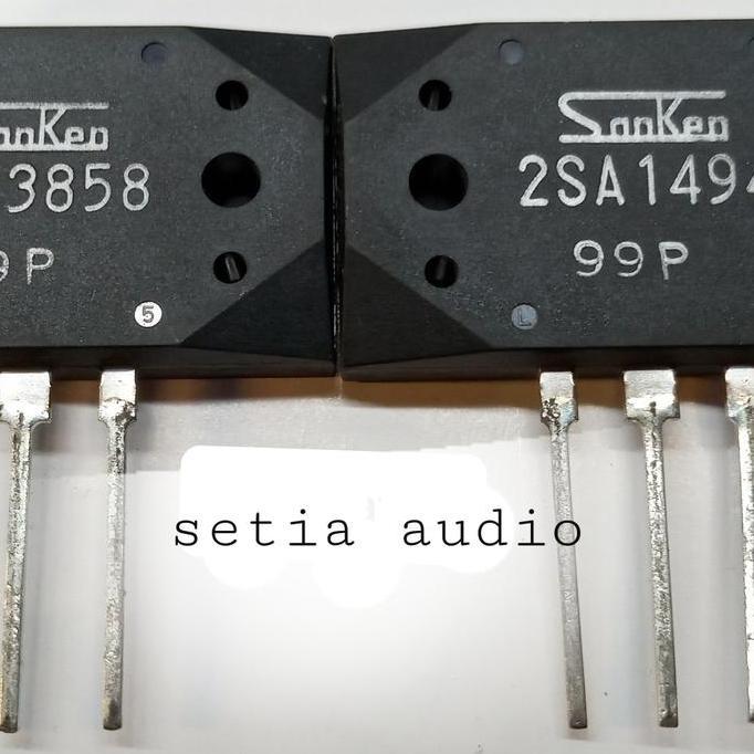 KOQOZIE transistor final sanken 2SA1494 2SC3858 original