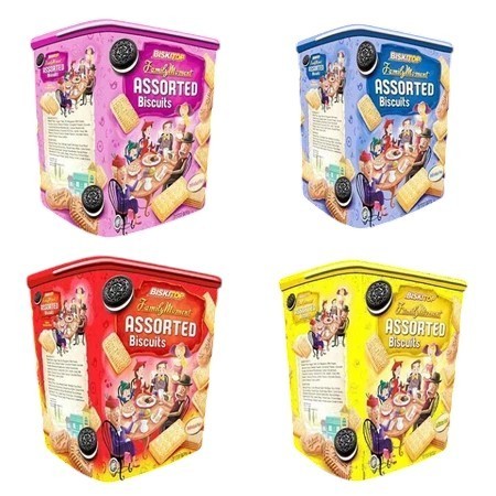 Biskitop Assorted Family Moment 600Gr U/ Lebaran, Parcel, Hampers