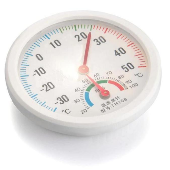 Thermometer Analog Ruangan Alat Pengatur Suhu Ruangan Hygrometer