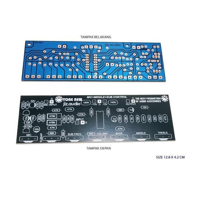 ZHAMBIRE PCB TONE CONTROL EXTRA SUBWOOFER MIDDLE MIC