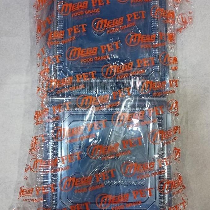 Mika Plastik Kotak 1A(Bolu 4telur)mika bolu kue