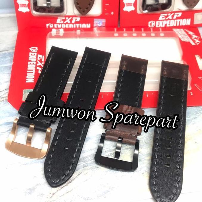 Strap Tali Kulit Jam Tangan Expedition Original Tali Expedition Kulit