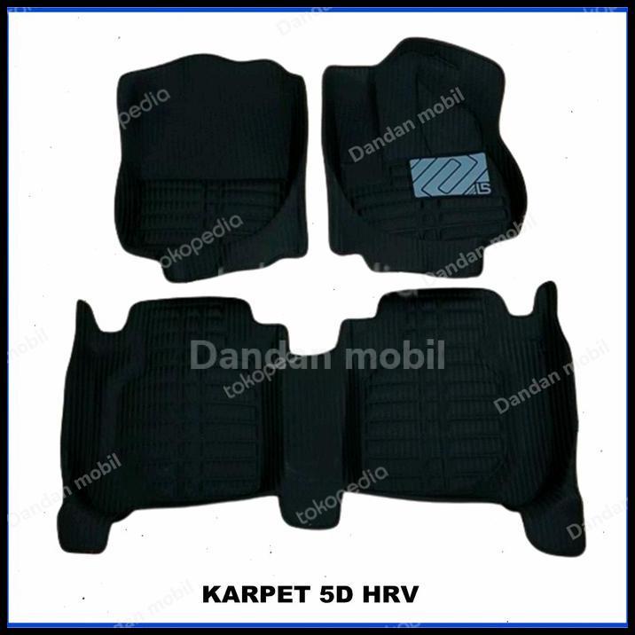 GRATIS ONGKIR KARPET 5D HONDA HRV KARPET MOBIL HONDA HRV MOTIF CARBON 