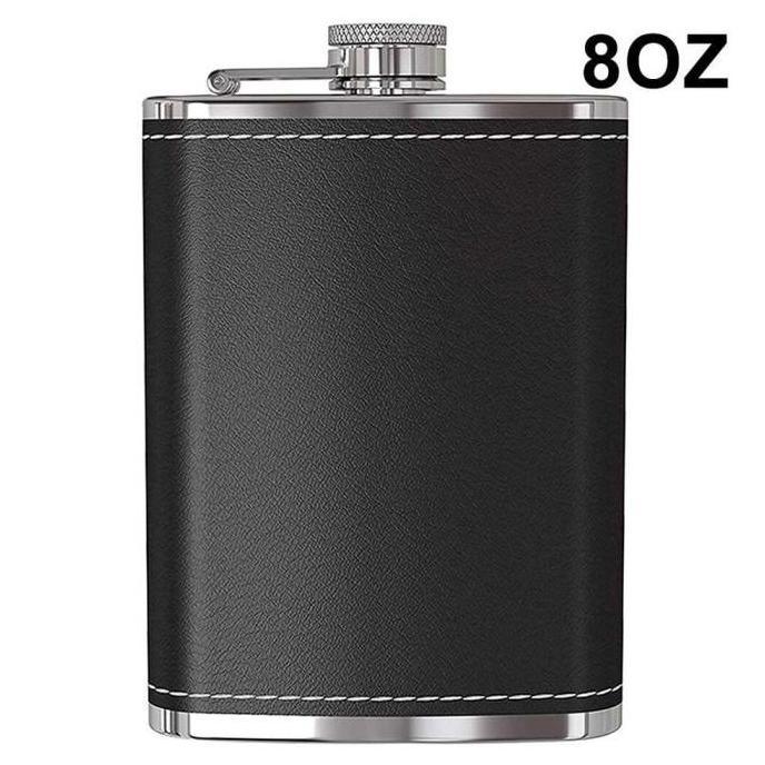 WASTU Botol Bir Hip Flask Wine Whiskey Bottle 8 Oz