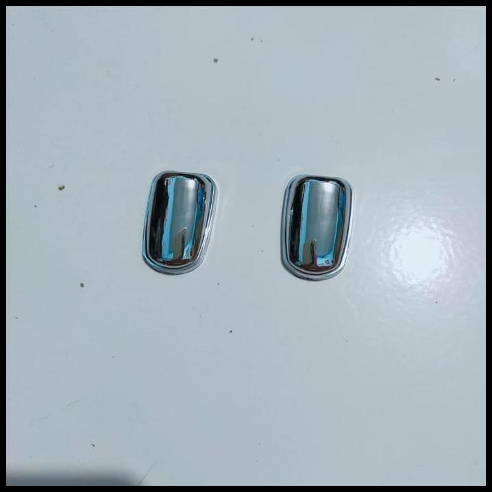 TERLARIS COVER WIPER NOZZLE FORD FOCUS FIESTA CROME COVER PENUTUP 1 SET 