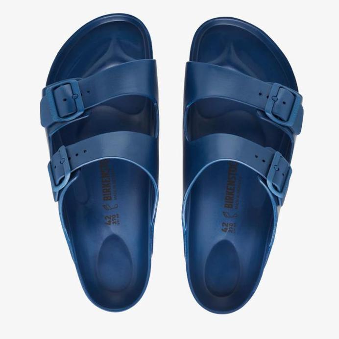 Ready Birkenstock Arizona Essentials (Reguler) Sandal Pria Original - Blue