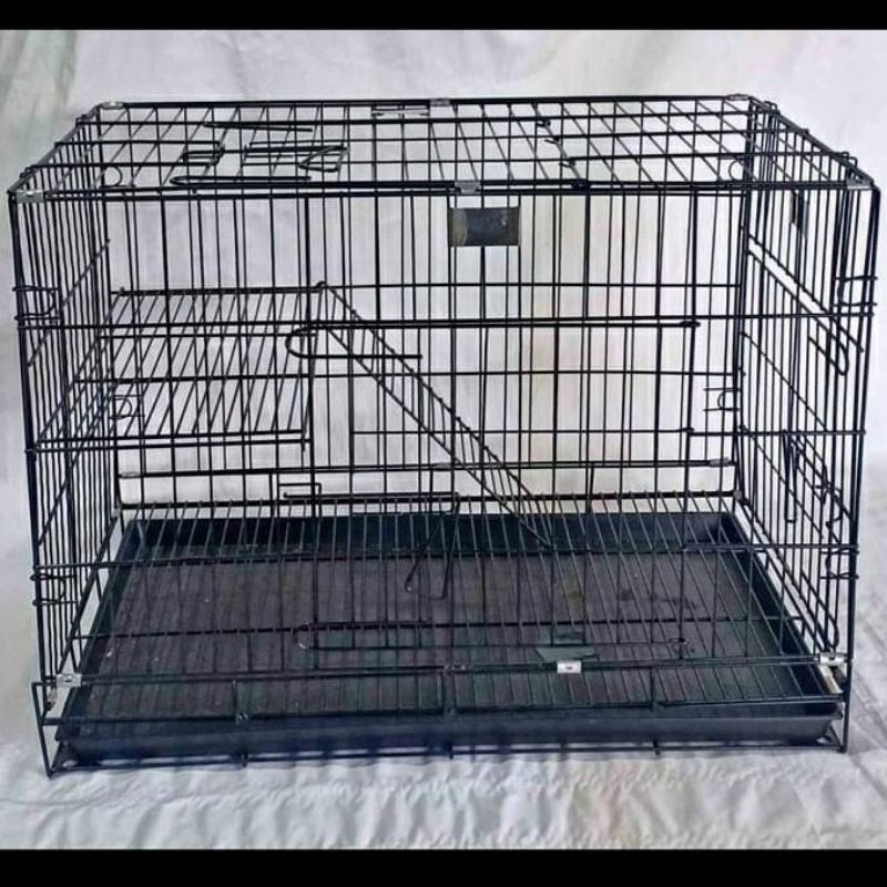 Kandang Hewan / Kandang Kucing Lipat / Kandang Kucing Tingkat 2 Dan Mini