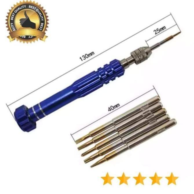 Ready Obeng Set Pembuka Jam Tangan / Obeng Alat Service Jam Tangan