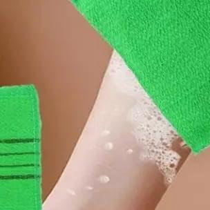 Towel Scrub Korea / Handuk Lulur Bath Towel / Happy Italy Towel Bath Scrub / Exfoliating Towel Korea