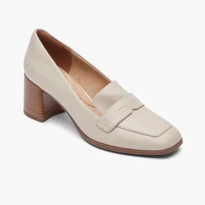 Ready Rockport Violetta Penny Loaf Original Loafers Wanita Leather