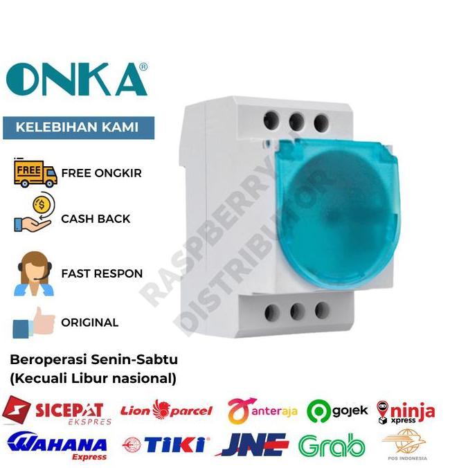 ONKA 7160 STOP KONTAK DIN RAIL PROMO
