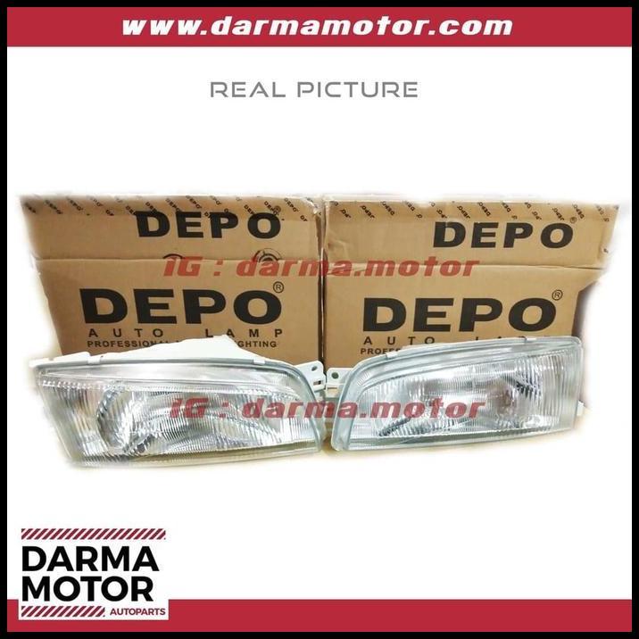 TERLARIS LAMPU DEPAN LANCER EVO 4 CK4 HEADLAMP 