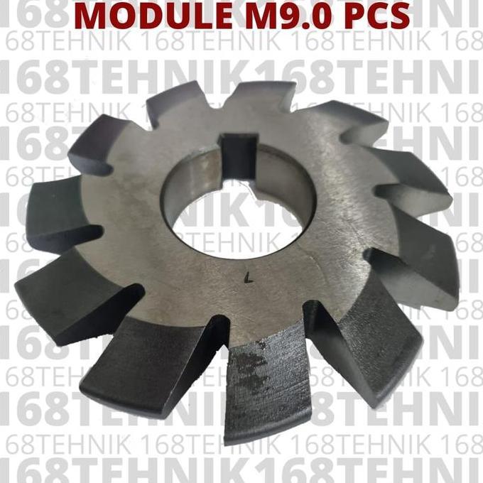 MODULE M9.0 ECER / MODUL M9.0 GEAR MILLING CUTTER / MODUL 9.0 PISAU GIGI M9 / MODULE M9.0 ECER