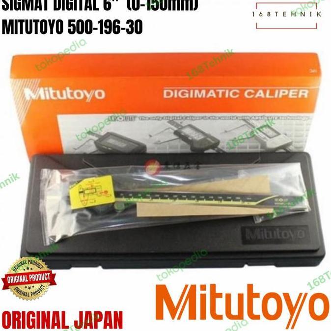 Sigmat Digital Caliper 6 inch MITUTOYO 500-196-30 / Sigmat 150MM