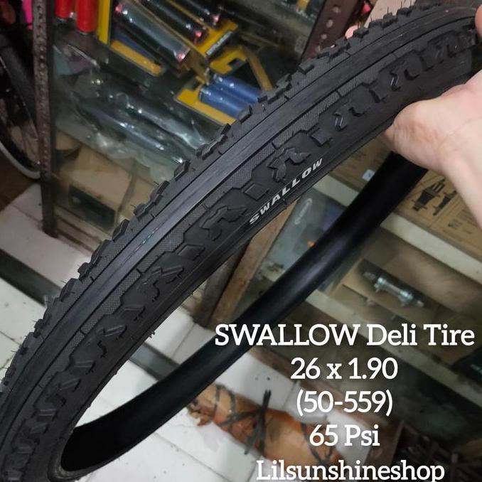Ban Luar 26 x 1.90 Swallow Deli Tire 26x1.90 S-198 Sepeda MTB Federal Motif CLASSIC