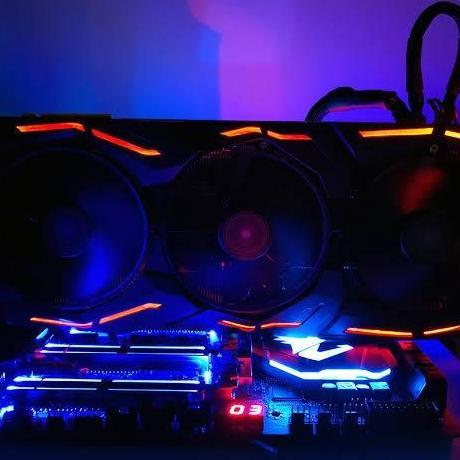 kabel Led VGA ASUS Rog Strix RTX 2060 2070 2080 GTX 1660 RX 580
