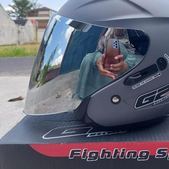 visor helm G2 optimax dan spoiler G2 optimax