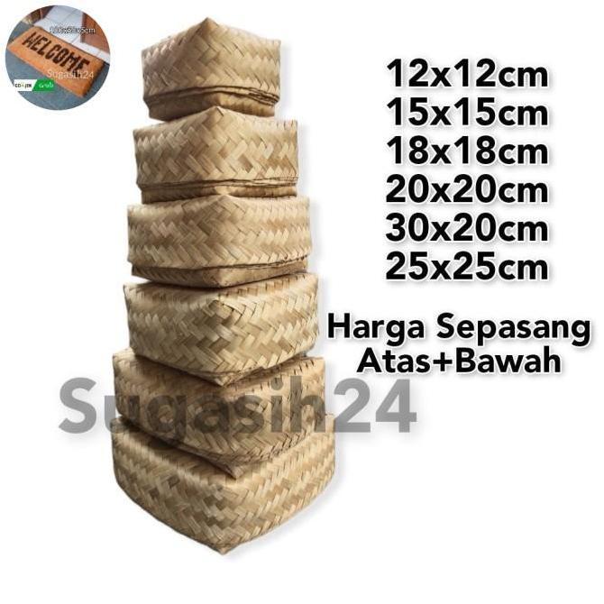 BESEK BAMBU ANYAMAN BAMBU BESEK HAMPERS BESEK NASI BESEK DAGING MURAH