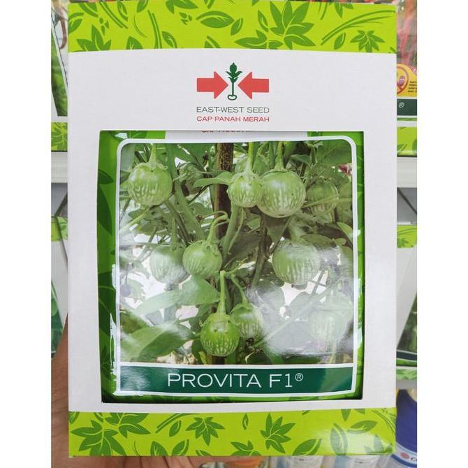 Benih Terong Lalap PROVITA F1 1100 Biji - Bibit Cap Panah Merah