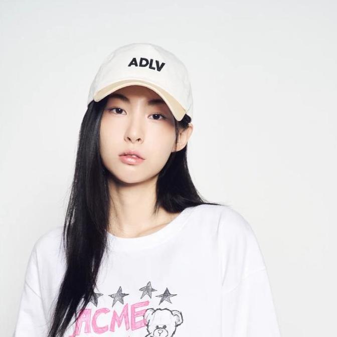 [ADLV] Pigment Leather Patch Ball Cap Yellow - Topi Standard Fit Uni Acme De La Vie