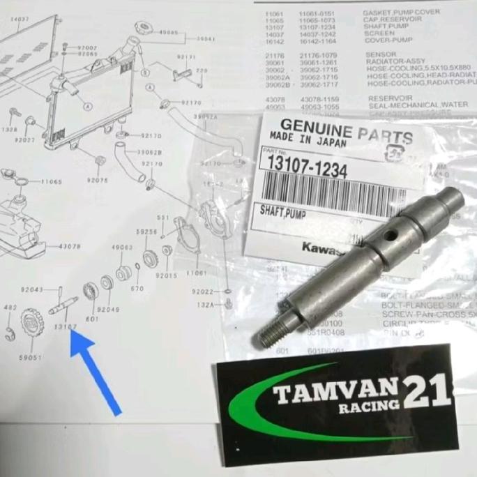 as water pump ninja r original