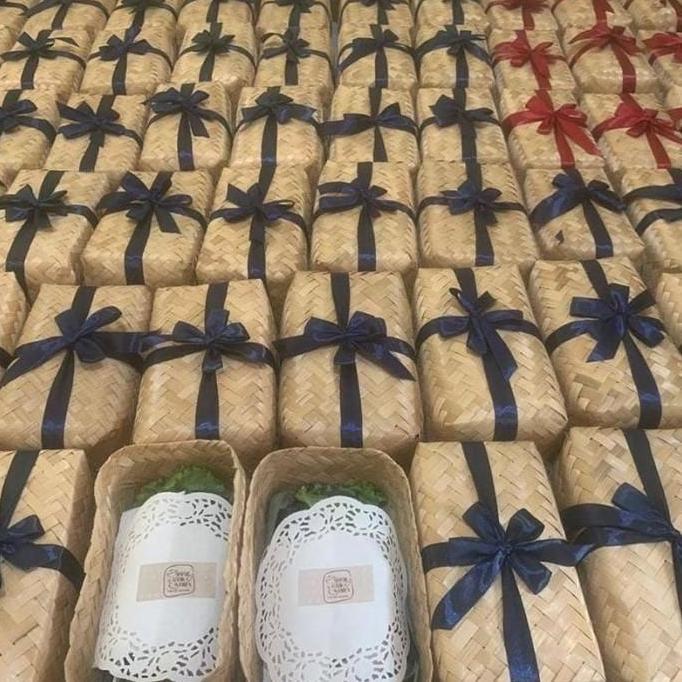 besek bambu 10 x 20 panjang
