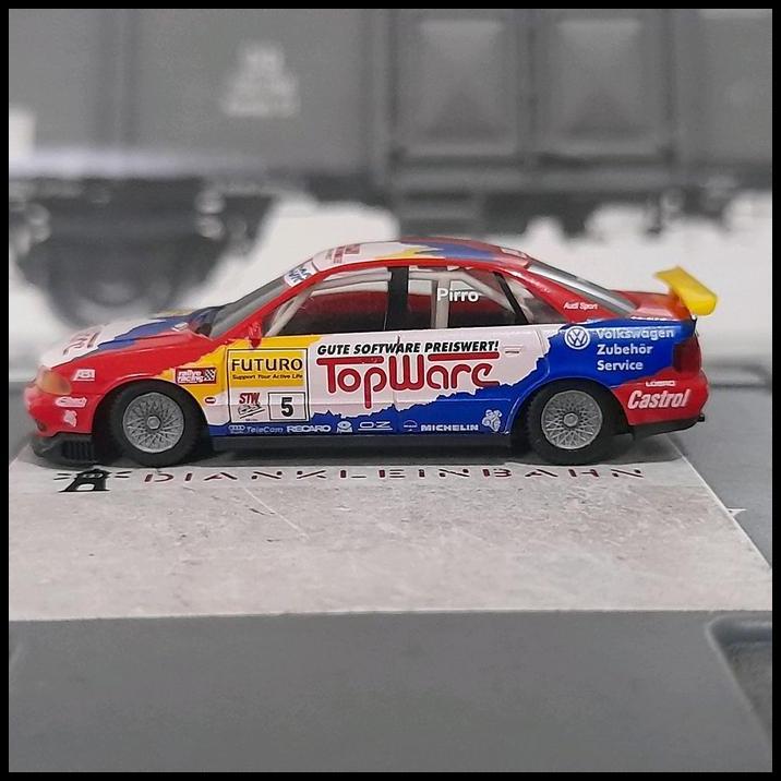 GRATIS ONGKIR HERPA SKALA 1:87 - AUDI A4 DTM SERIES TOPWARE (HP29) 