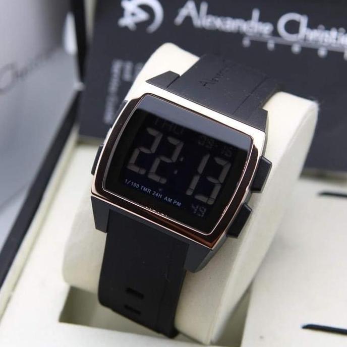 Ready STRAP RUBBER TALI KARET JAM TANGAN ORIGINAL ALEXANDRE CHRISTIE AC9343 AC9342 AC 9343 AC 9342 S