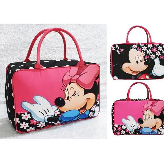 Tas Travel Kanvas Koper Anak Tas Jinjing Tempat Baju Anak Gambar LUCU - TRAVEL BAG PILIHAN LENGKAP