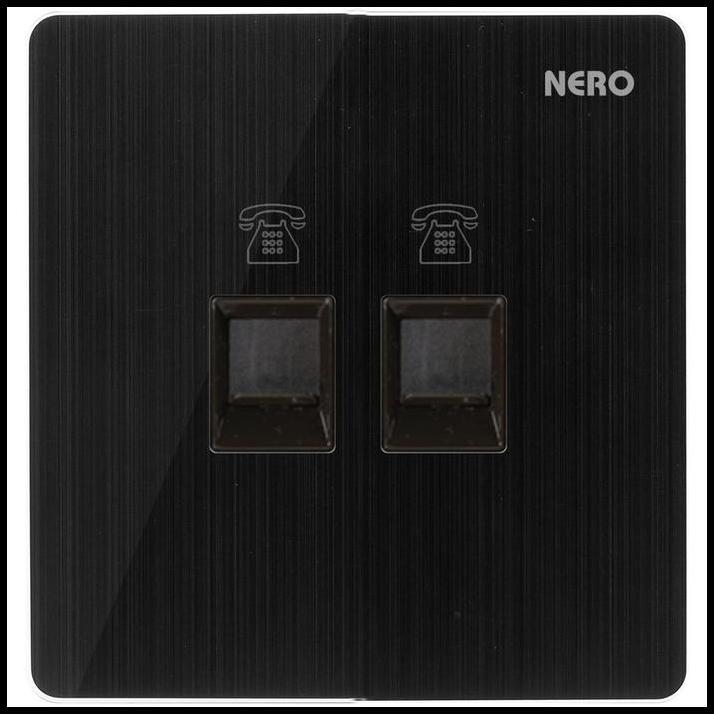 BEST DEAL NERO SAKLAR TELEPHONE OUTLET TITANIUM V11PH2-B 
