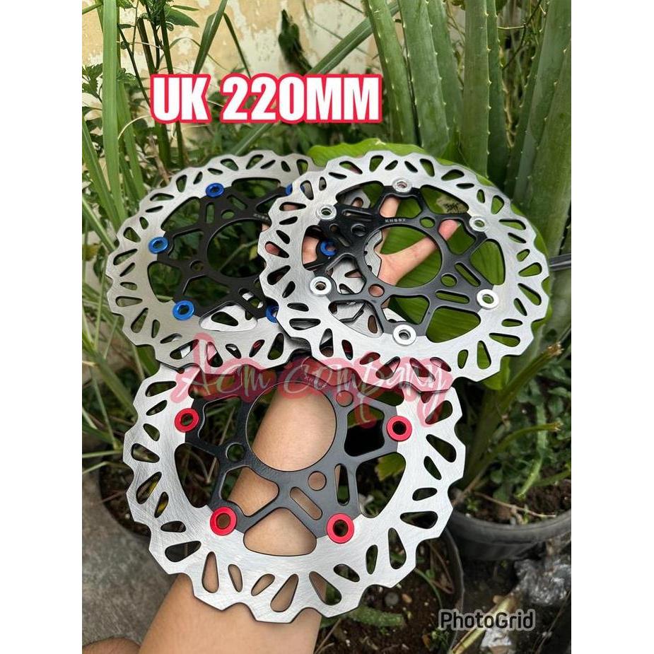 Disc Piringan Cakram 220mm+Breket Model Psm Mio Soul-Sporty-Smile-Xeon