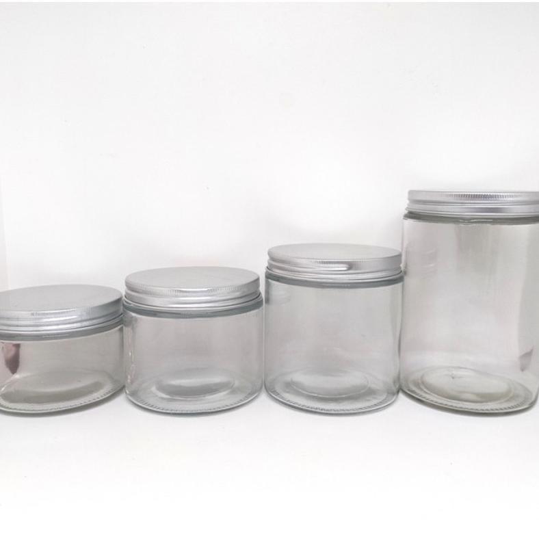 FREE ONGKIR TOPLES LEBARAN JAR KACA KECIL BESAR TOPLES HERMETICO TOPLES PUDING KUE SNACK BENING TUTU