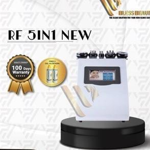 NEW RF Bipolar RF 5in1 Alat rf wajah Pelangsing Badan Alat RF Slimming  machine + 40K Original garan