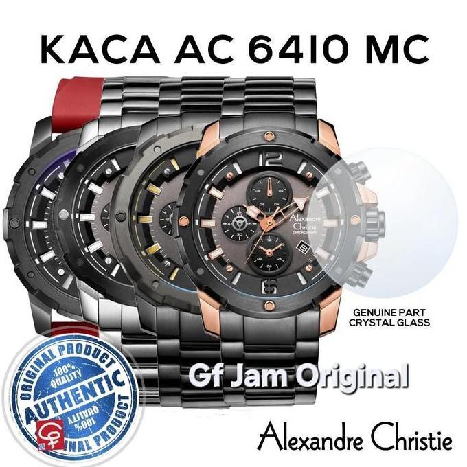 KACA JAM TANGAN ORIGINAL ALEXANDRE CHRISTIE AC6410 AC 6410 MC AC6410BF AC6412 WATCH GLASSES MINERAL 