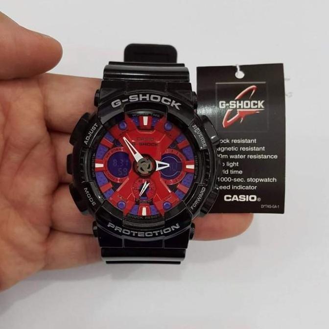 Ready JAM TANGAN CASIO G SHOCK GA-120B-1ADR GA120B-1A ORIGINAL