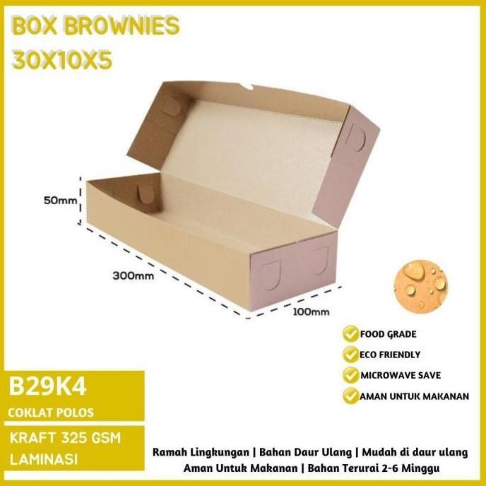 Box Brownies 30x10 Dus Brownies 30x10 (B29K4)