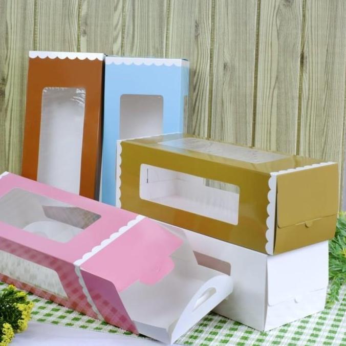 Box Bolu Gulung 25*12*10cm