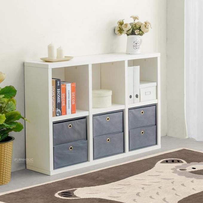 iFURNHOLIC Edwin Foldable Drawers - Kotak Penyimpanan Serbaguna - Furn