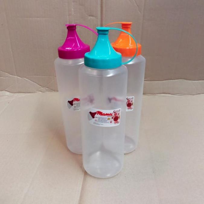 botol kecap 1 liter/botol saos /tempat saos /kecap gede