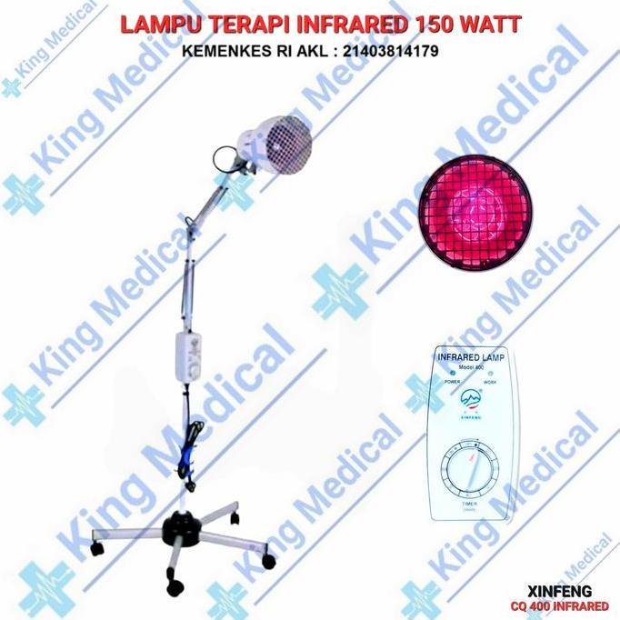 Cq 400 Lampu Tdp Terapi Sinar Infrared 150 W