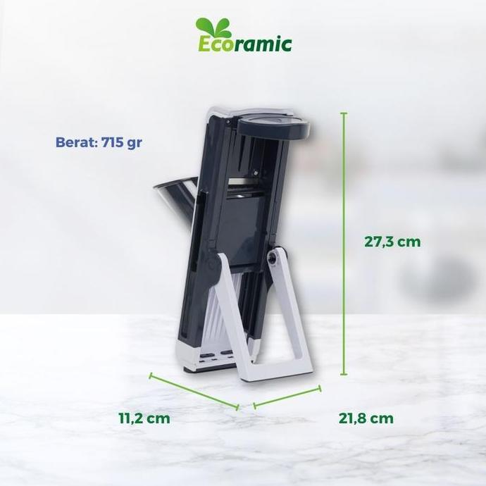 ECORAMIC SAFETY MANDOLINE SLICER