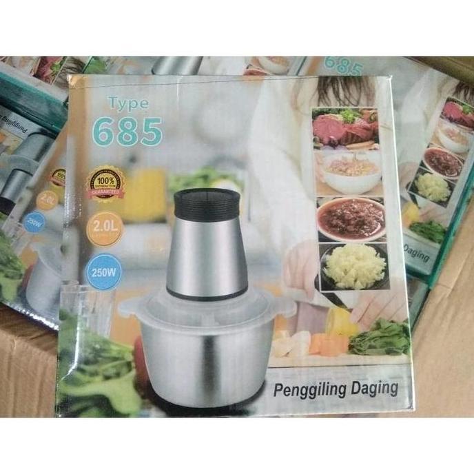 chopper stainless steel 2l 685 sx