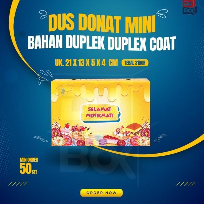 Dus donat martabak / Donat mini Ukuran. 2113,54 CM.